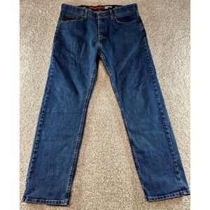 Wrangler Performance Series Denim Blue Jeans Men's  Size 34X32 Regular Fit